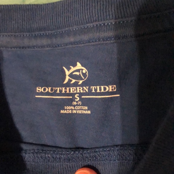 Boys Southern Tide Christmas shirt w/ Halloween tee for free - Picture 3 of 7